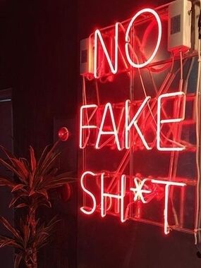 NO FAKE SH*T